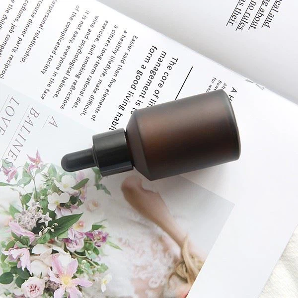 Matte Black Dropper Bottles