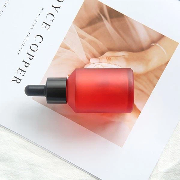 Matte Black Dropper Bottles